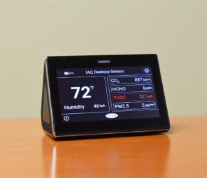 Indoor Air Quality Desktop Sensor for Healthy Buildings