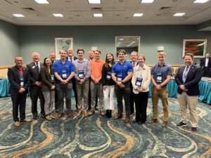 NRF Board and Founders Scholarship Recipients including two bassett employees