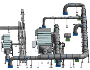 Double Wall Ductwork Model
