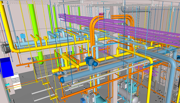 Virtual Design and Prefabrication for Industrial-Refrigeration