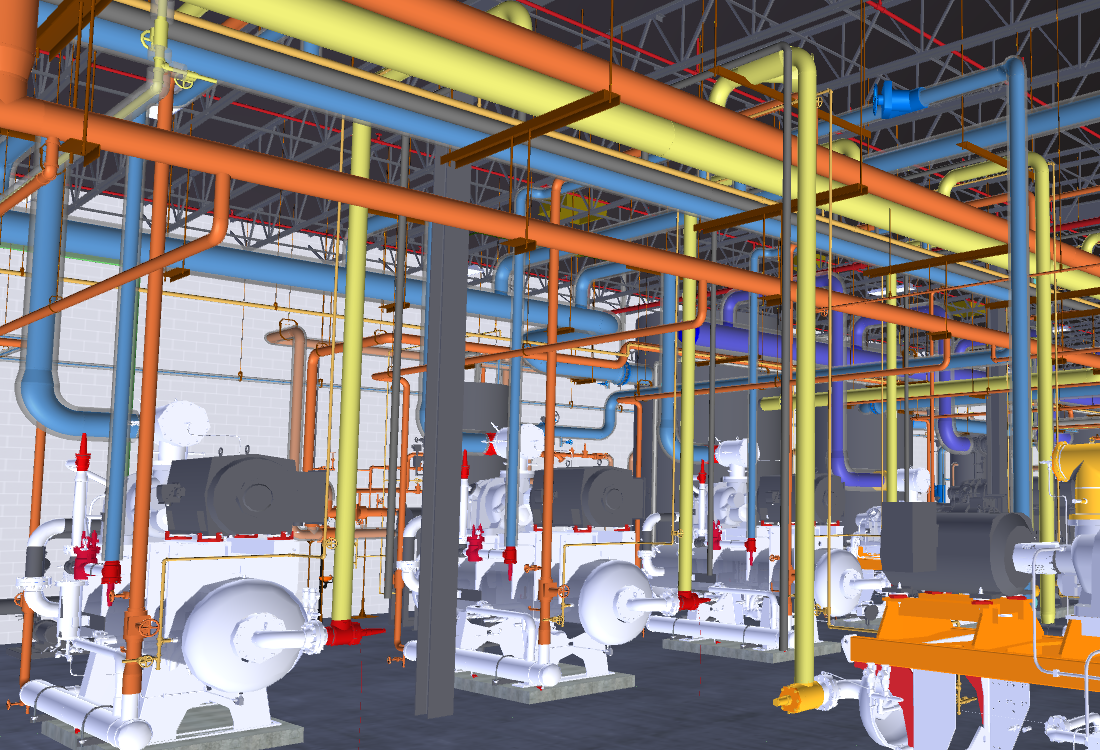 Virtual Design and Prefabrication for Industrial Refrigeration