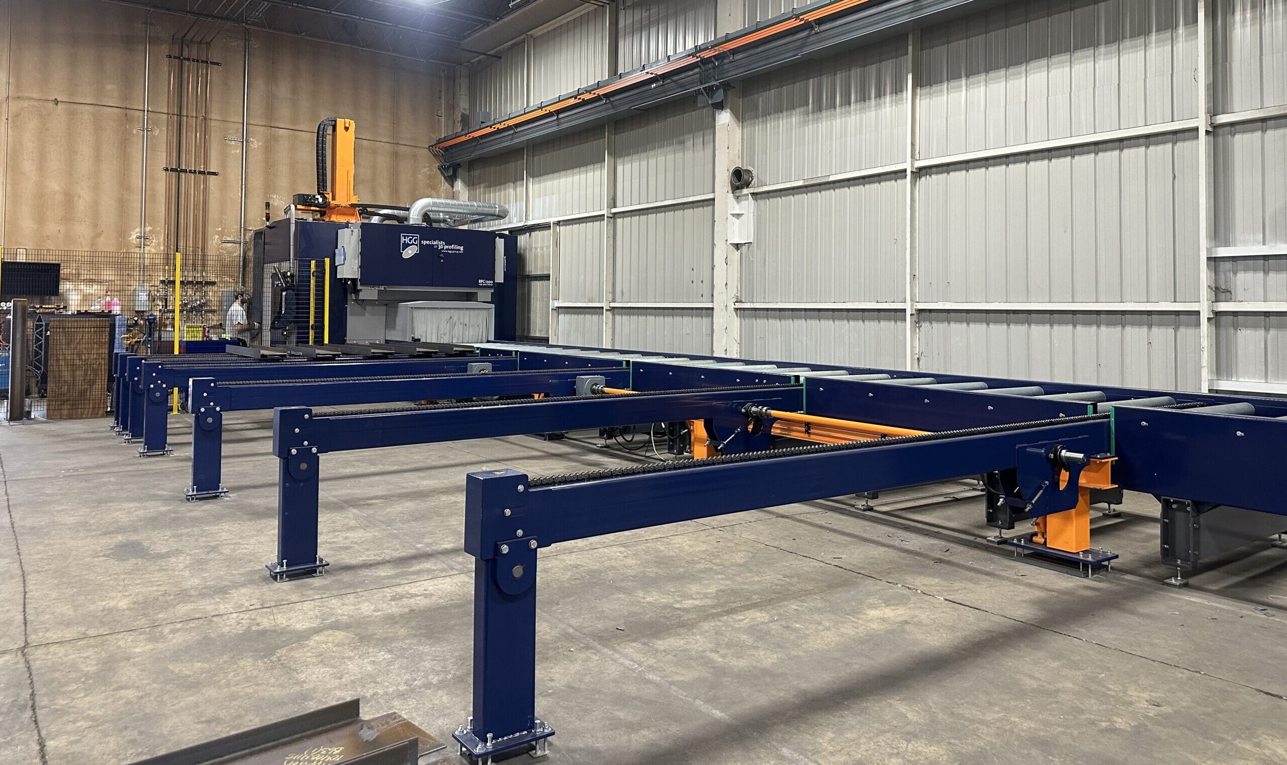 CNC Structural Profiler Cutter - manufacturing infrastructure