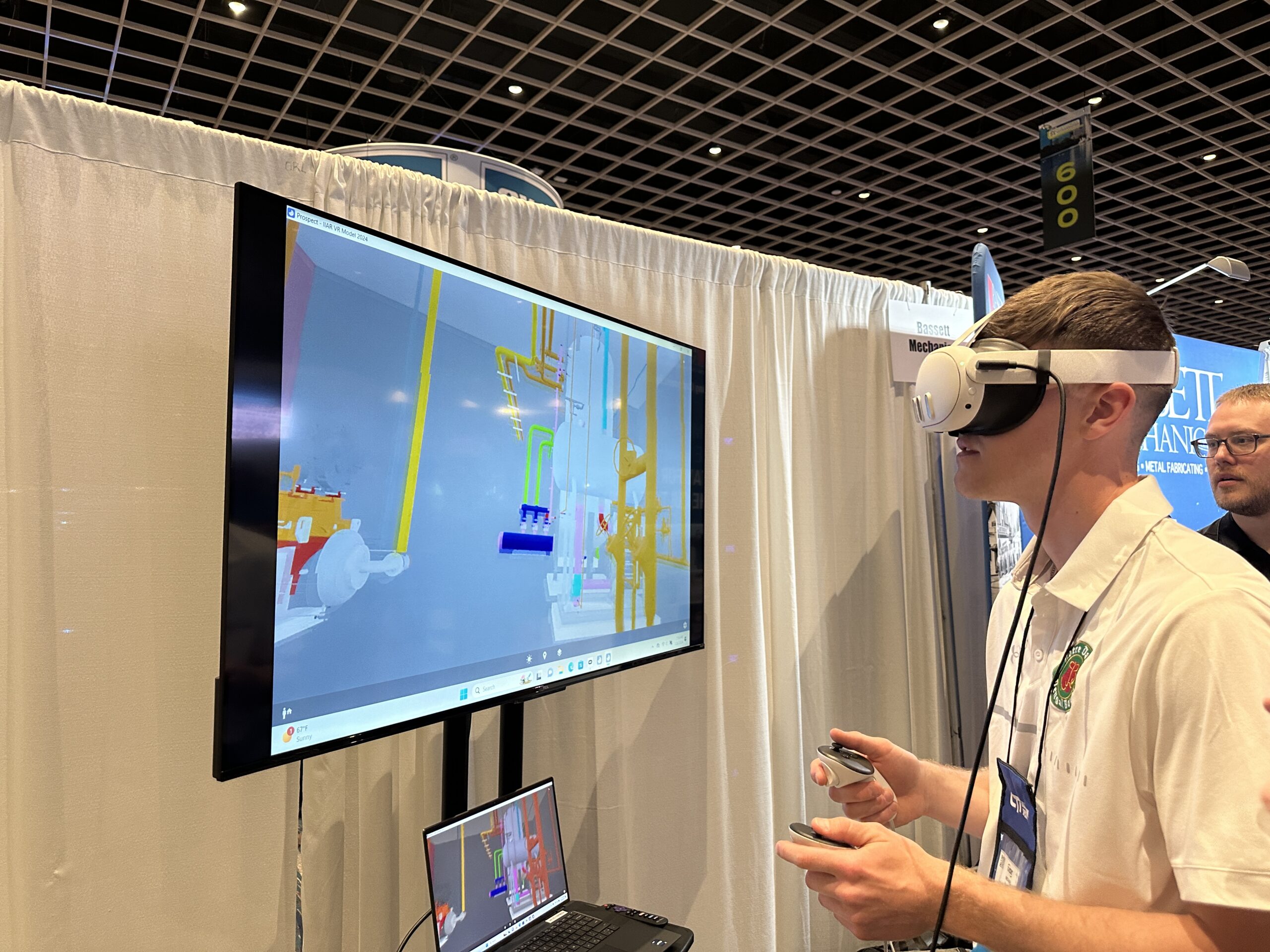 Virtual Reality of an Ammonia Refrigeration System